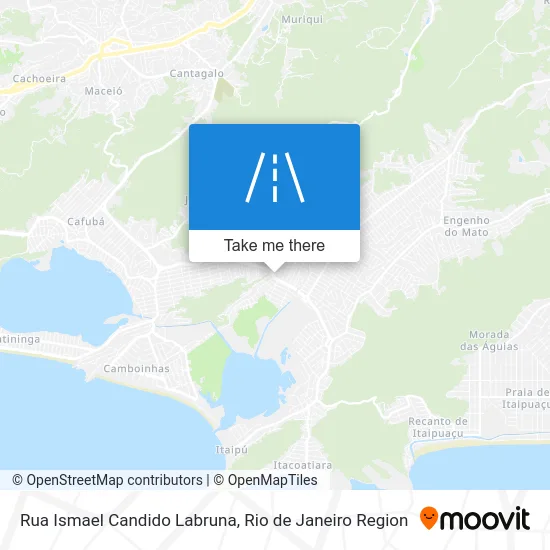 Rua Ismael Candido Labruna map