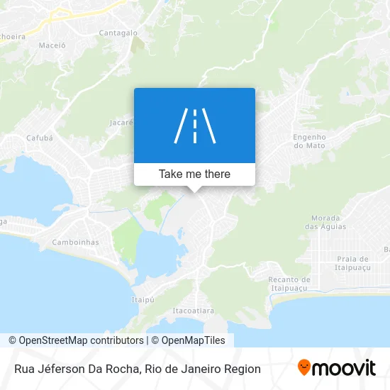 Rua Jéferson Da Rocha map