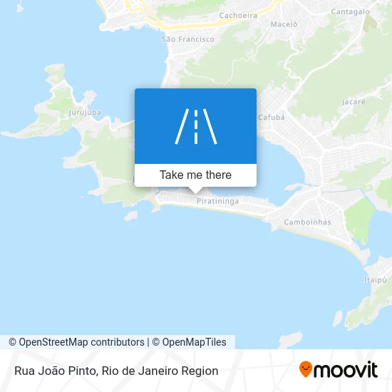 Rua João Pinto map