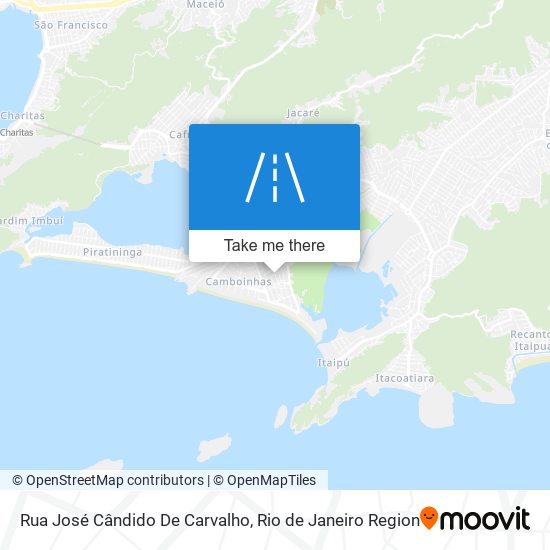 Mapa Rua José Cândido De Carvalho