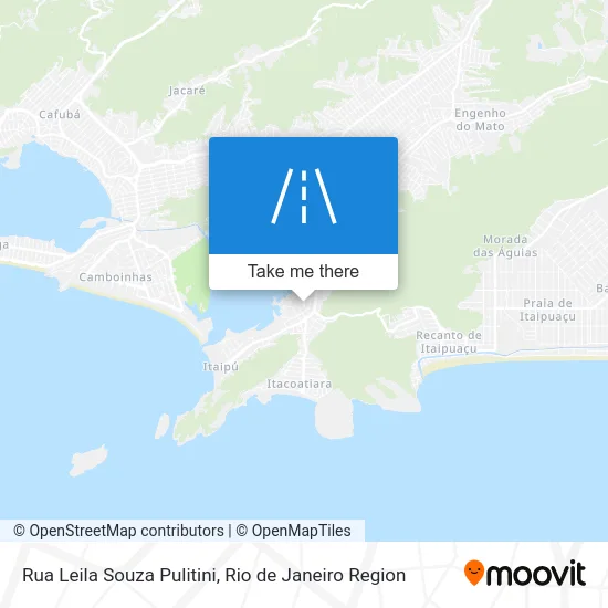 Rua Leila Souza Pulitini map
