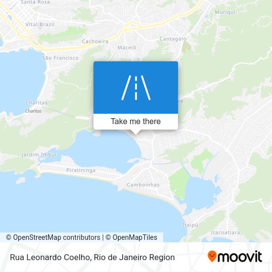 Rua Leonardo Coelho map