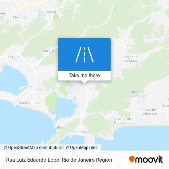 Rua Luiz Eduardo Lobo map