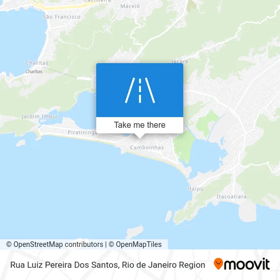 Rua Luiz Pereira Dos Santos map