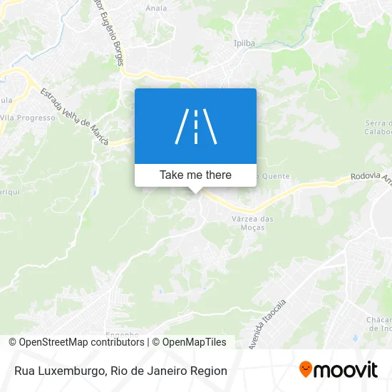 Rua Luxemburgo map