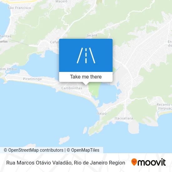 Rua Marcos Otávio Valadão map