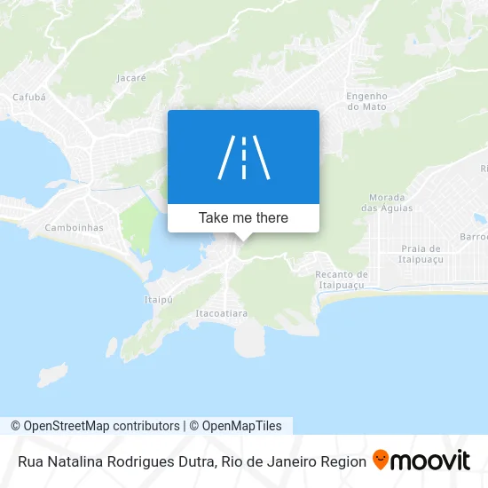 Rua Natalina Rodrigues Dutra map