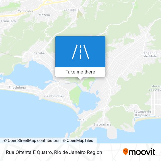 Rua Oitenta E Quatro map