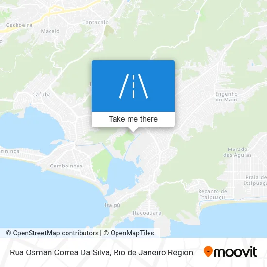 Rua Osman Correa Da Silva map