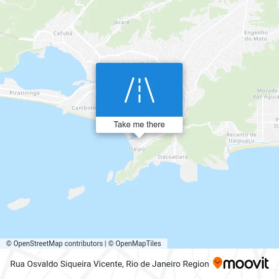 Rua Osvaldo Siqueira Vicente map