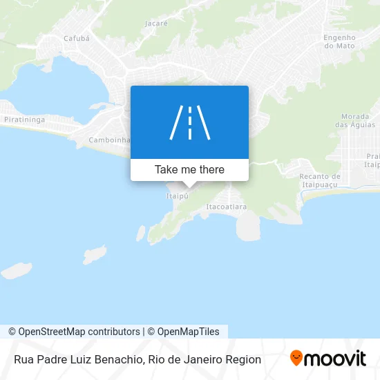 Rua Padre Luiz Benachio map