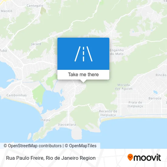 Rua Paulo Freire map