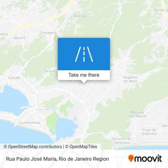 Rua Paulo José Maria map
