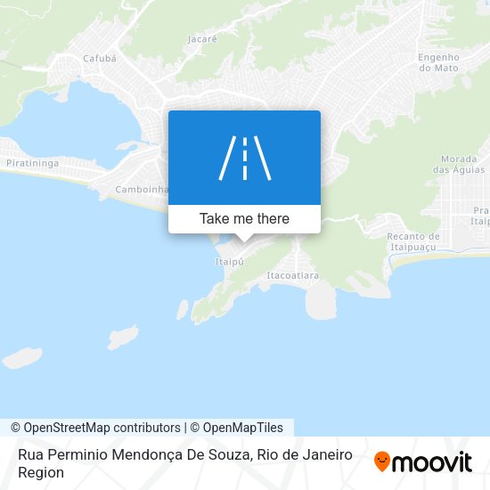 Rua Perminio Mendonça De Souza map