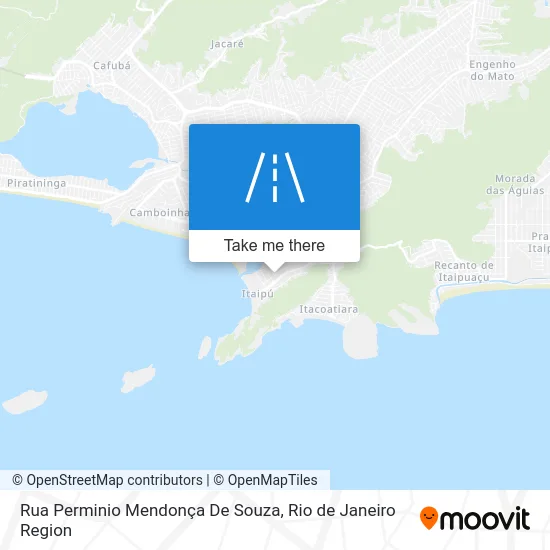 Rua Perminio Mendonça De Souza map