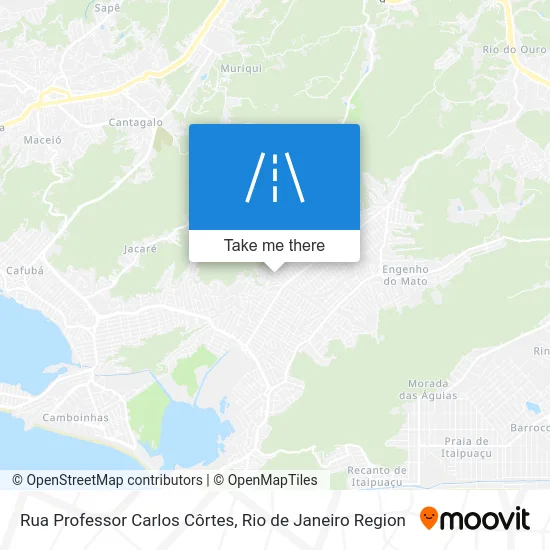 Rua Professor Carlos Côrtes map