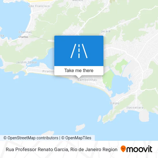 Rua Professor Renato Garcia map