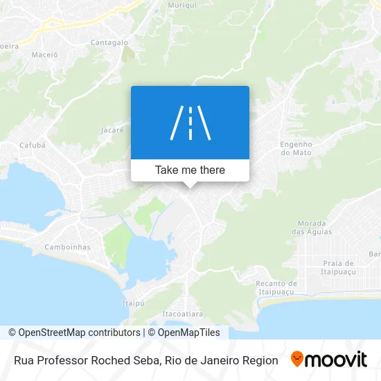 Rua Professor Roched Seba map