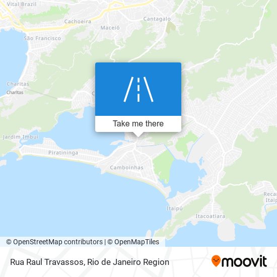 Mapa Rua Raul Travassos