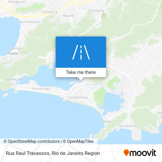 Rua Raul Travassos map