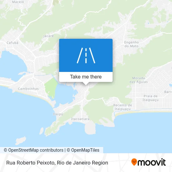 Rua Roberto Peixoto map