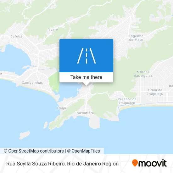 Rua Scylla Souza Ribeiro map