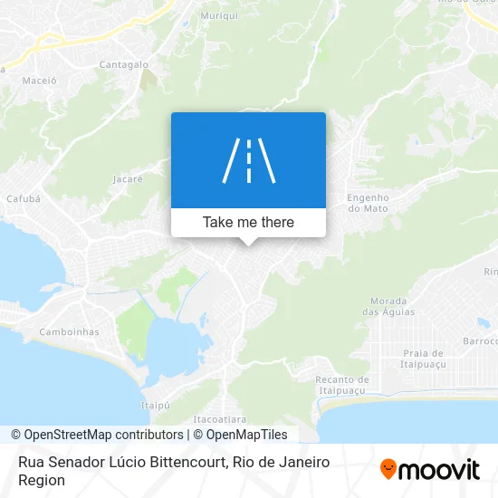 Rua Senador Lúcio Bittencourt map