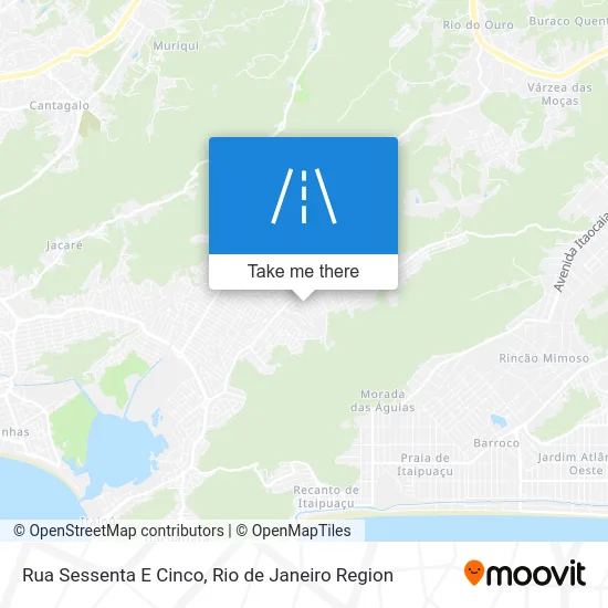 Rua Sessenta E Cinco map