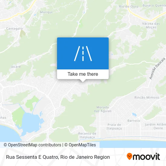 Rua Sessenta E Quatro map