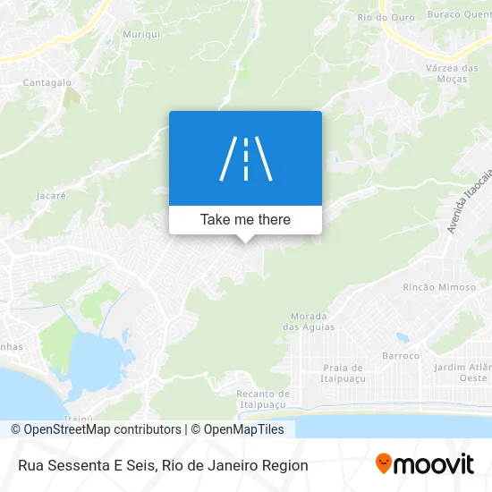 Rua Sessenta E Seis map