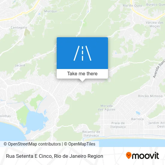 Rua Setenta E Cinco map