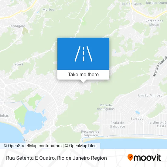 Rua Setenta E Quatro map