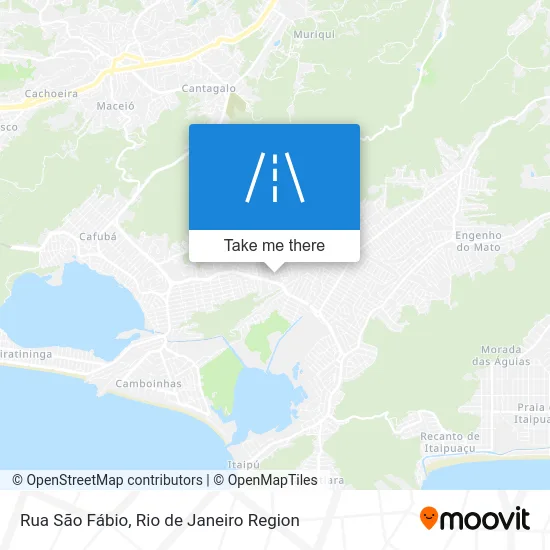 Rua São Fábio map