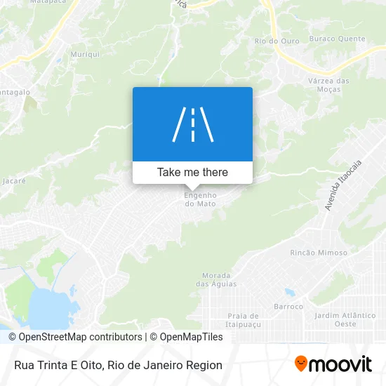 Rua Trinta E Oito map