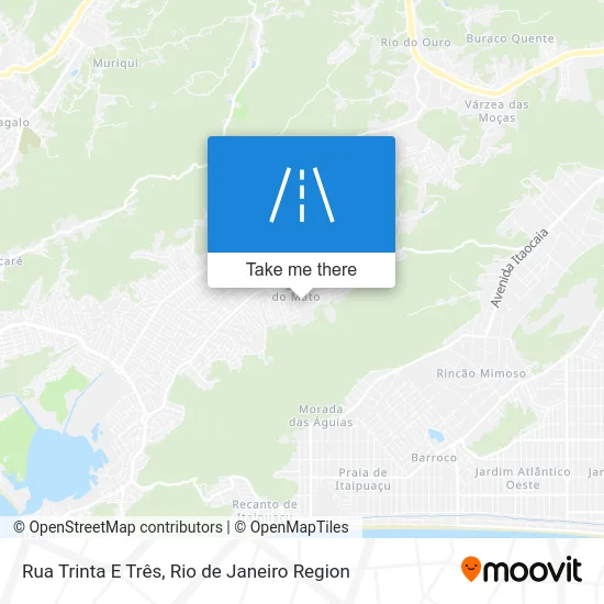 Rua Trinta E Três map