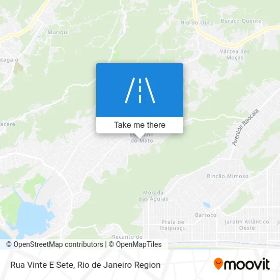 Rua Vinte E Sete map