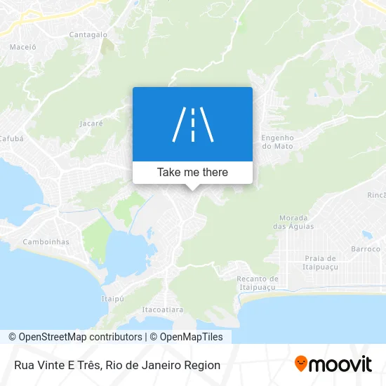 Rua Vinte E Três map