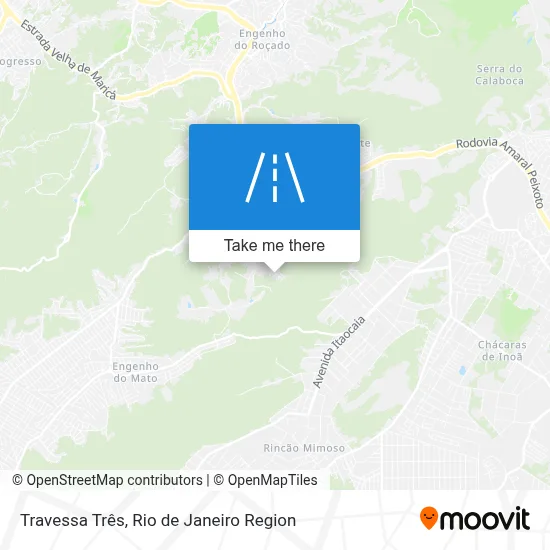 Travessa Três map