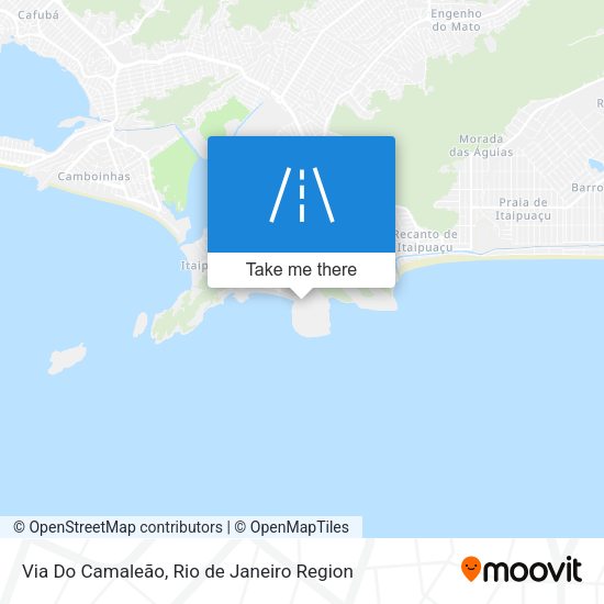 Via Do Camaleão map