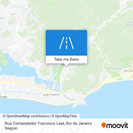 Rua Comendador Francisco Leal map