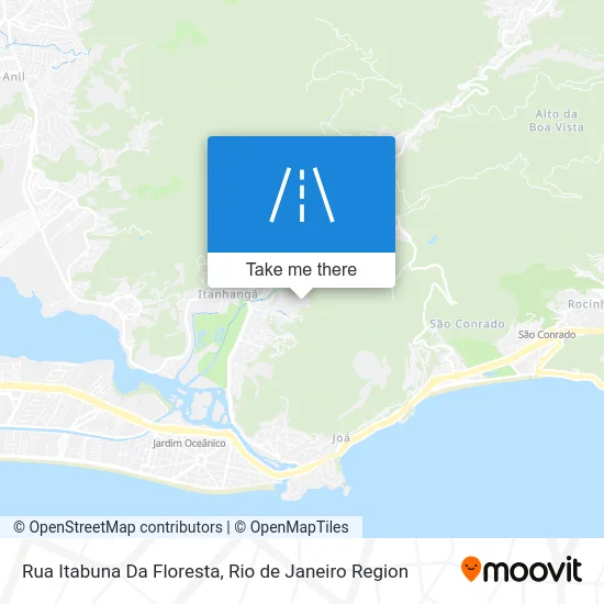Rua Itabuna Da Floresta map