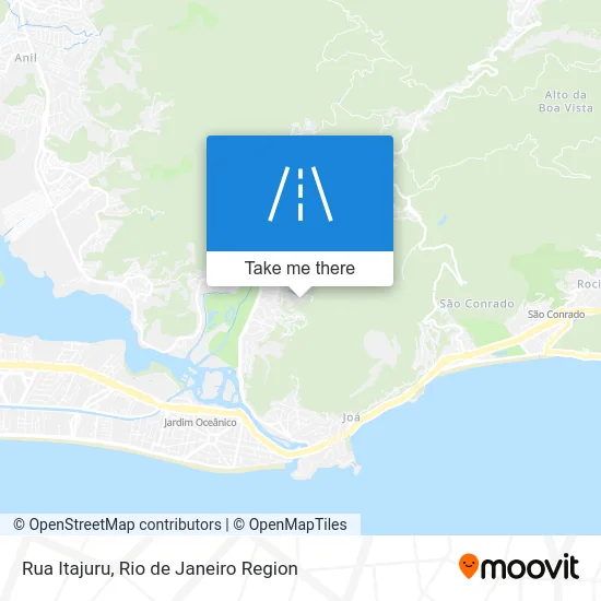 Rua Itajuru map