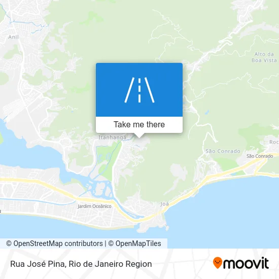 Rua José Pina map