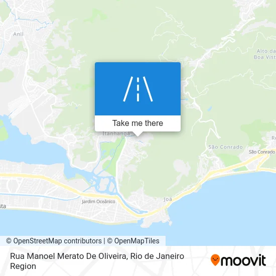 Rua Manoel Merato De Oliveira map