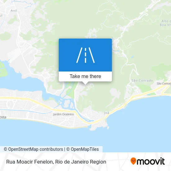 Rua Moacir Fenelon map
