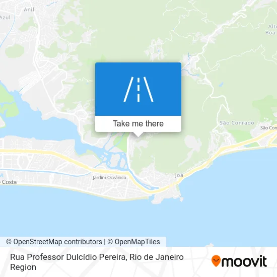 Rua Professor Dulcídio Pereira map
