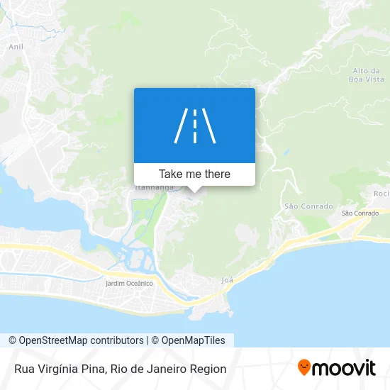 Rua Virgínia Pina map