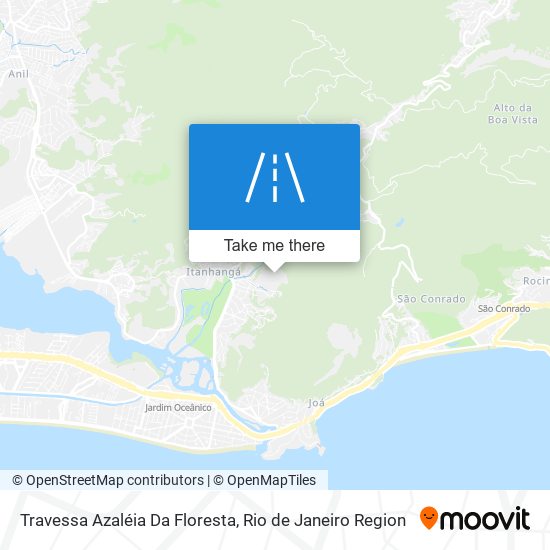 Travessa Azaléia Da Floresta map