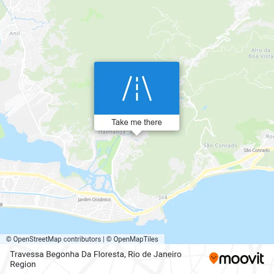 Travessa Begonha Da Floresta map