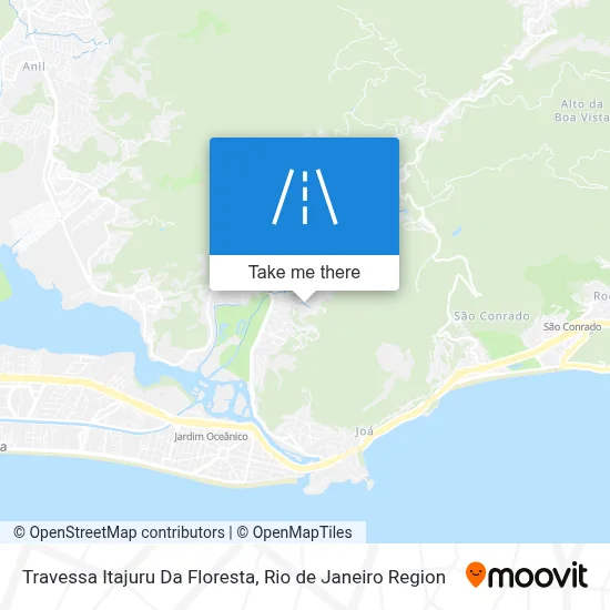 Travessa Itajuru Da Floresta map